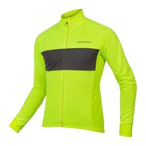 Endura Mens Jetstream II Cycling Jersey / Bright Yellow